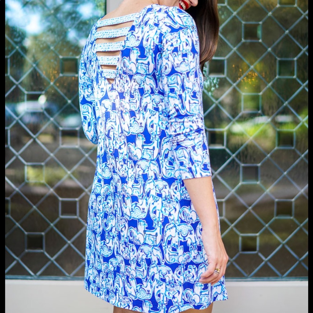 Lilly Pulitzer Ophelia dress in Get Trunky 🐘 size xs!